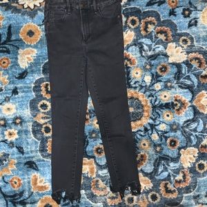Abercrombie and Fitch size 2 black skinny jeans